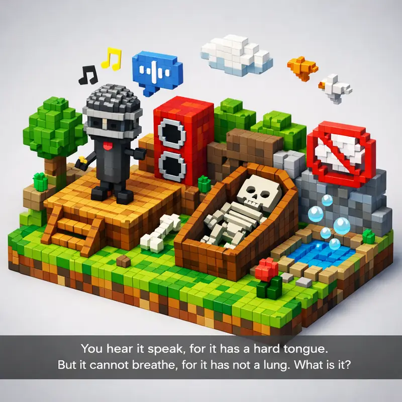 You hear it speak, for it has a hard tongue. But it cannot breathe, for it has n...