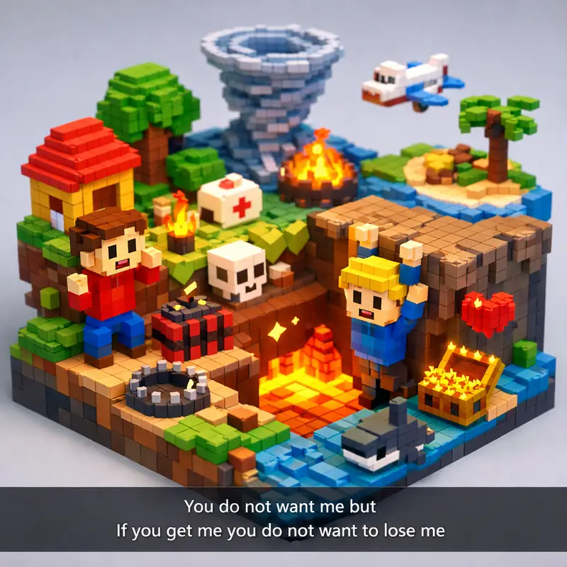 Illustration for riddle: You do not want me but
If you get me you do not want to lose me